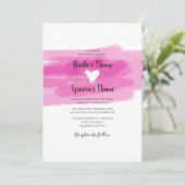 Strokes de peinture simple et invitations de maria (Debout devant)