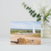 Strokkur #3 briefkaart (Staand voorkant)