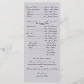 Stroll romantique Monogramme Gris Programme de mar (Dos)