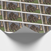 Strollen Sasquatch Cadeaupapier (Hoek)