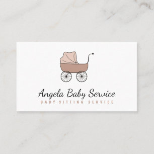 Stroller Baby sitter Daycare Nursery Visitekaartje