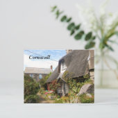 Stromen bij Cadgwith Cornwall Foto Briefkaart (Staand voorkant)