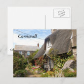 Stromen bij Cadgwith Cornwall Foto Briefkaart (Voorkant / Achterkant)