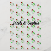 STROMEN, BRIDE EN GROOM TRIVIA SHOWER GAME KAART (Achterkant)