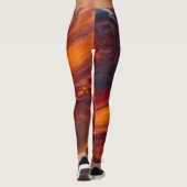 Stromen in de wolken leggings (Achterkant)