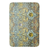 STROMEN, PEACOCKS, DRAGONS, WITTE GEEL-GEMONSTERS BADMAT (Voorkant Verticaal)