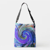 Stromend gif... crossbody tas (Achterkant)