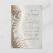 stromend ivoor-detailbiljet informatiekaartje (Voorkant)