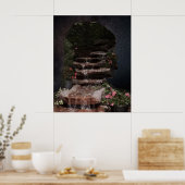 Stromend Water Poster (Keuken)