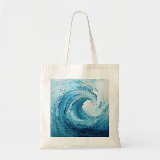 stromend water tote bag (Voorkant)