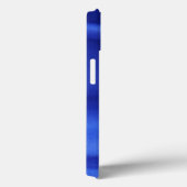 Stromende Blauwe Zijde Stof Abstract Case-Mate iPhone Case (Achterkant / Rechts)