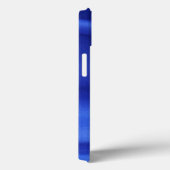 Stromende Blauwe Zijde Stof Abstract Case-Mate iPhone Case (Achterkant / Rechts)