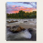 Stromende Dam Zonsopgang Planner (Voorkant)