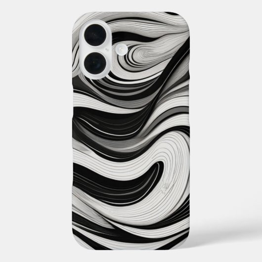 stromende golflijnen Case-Mate iPhone case (Achterkant)