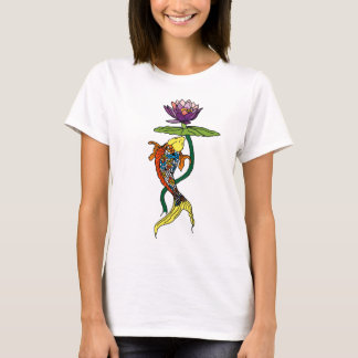 stromende Lotus T-shirt