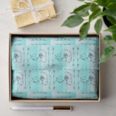 Stromende Schoonheid Aqua Tissue Papier (Geschenk)