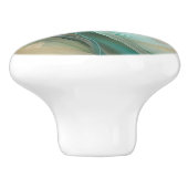 Stromende zijde Abstracte keramische knop (Zijkant)