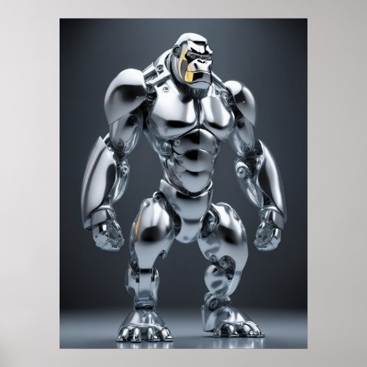 Strong-as-Steel Ape Poster (Voorkant)