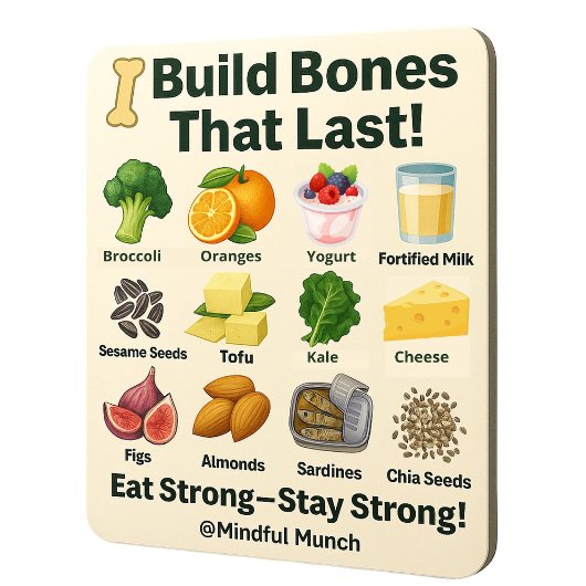 Strong Bones Fridge Magnet Magneet