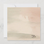 Strong Chick Card Bedankkaart (Achterkant)