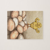 Strong Chick Card Legpuzzel (Horizontaal)