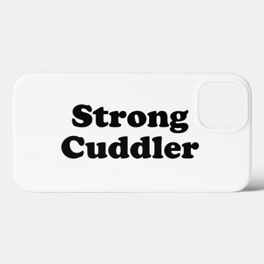 Strong Cuddler Case-Mate iPhone Case (Achterkant (horizontaal))