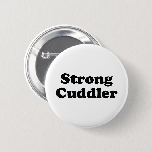 Strong Cuddler Ronde Button 5,7 Cm (Voorkant /achterkant)