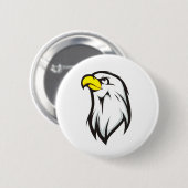 Strong Eagle Ronde Button 5,7 Cm (Voorkant /achterkant)