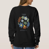 Strong Flower Print Sweatshirt (Achterkant)
