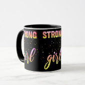 Strong Girl Pastel Star Mok (Voorkant links)