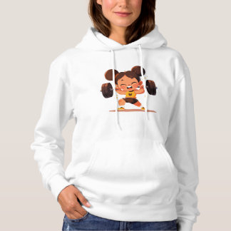 Strong Girl Power - Gewichtheffen Hoodie