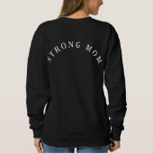 Strong Gym Cat Mom Sweatshirt (Achterkant)