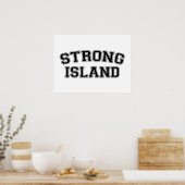 Strong Island, NYC, Verenigde Staten Poster (Keuken)