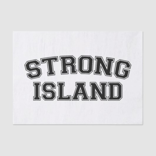 Strong Island, NYC, Verenigde Staten Tissuepapier (Voorkant)