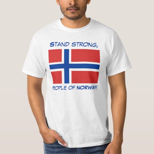 Strong Norway t-shirt (Voorkant)