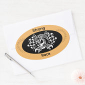 Strong Race Sport Sticker – Power & Speed Athletic (Enveloppe)