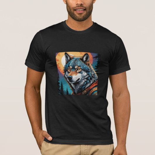 Strong Wolf T-shirt (Voorkant)