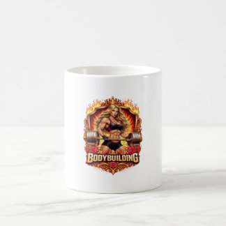 Strong Woman, Bodybuilding, Lifestyle, Muscles Koffiemok