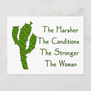 Strong Woman Briefkaart