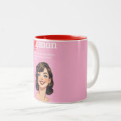 Strong Woman Strong Soul Mug – Inspirational Gift Tweekleurige Koffiemok (Voorkant rechts)