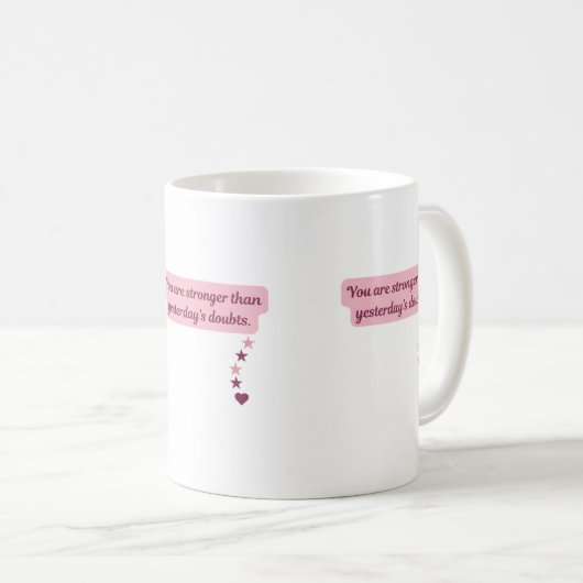 Stronger Than Doubt Mug (Devant droit)