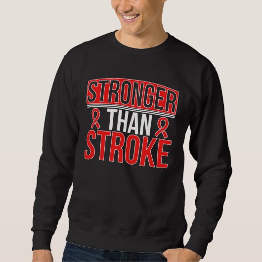 Stronger Than Stroke Survivor Stroke Awareness Trui (Voorkant)