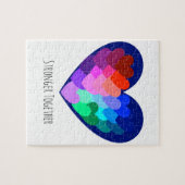 "Stronger Together" Jigzaag Puzzle Legpuzzel (Horizontaal)