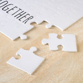 "Stronger Together" Jigzaag Puzzle Legpuzzel (Zijkant)