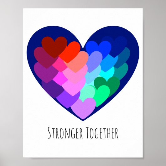 "Stronger Together"-Poster Poster (Voorkant)