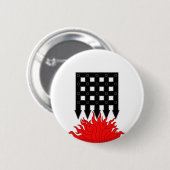 Stronghold of Hellsgate Populace Badge Button (Voorkant /achterkant)