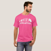 Strongman Evolution Band Flip Powerlifting Gewicht T-shirt (Voorkant volledig)