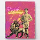  Strongman Funky Veranderde Lijst van de Kunst van Fotoplaat (Voorkant)