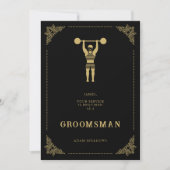  Strongman Golden Effect Groomsman (Voorkant)