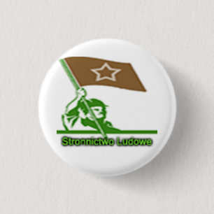 Stronnictwo Ludowe Party Logo Ronde Button 3,2 Cm